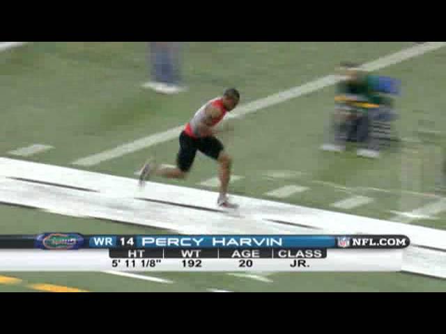 2009 Combine workout: Percy Harvin