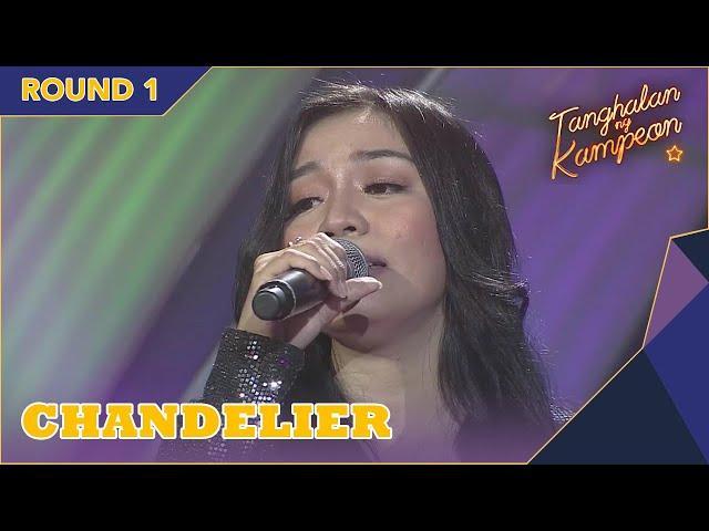 Jenneth Piamonte's unique rendition of 'Chandelier'! | Tanghalan ng Kampeon 2