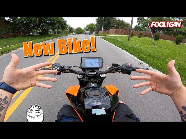 I can't believe I did this... KTM Duke 390 is FUN!