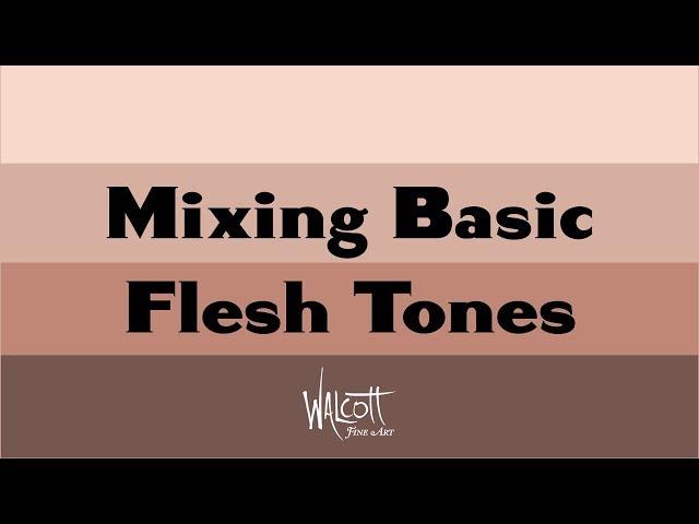 Mixing Basic Flesh Tones