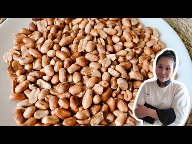 KitchenTips How to roast peanuts at home without oven for Elevate your Thai dishes to the Next level