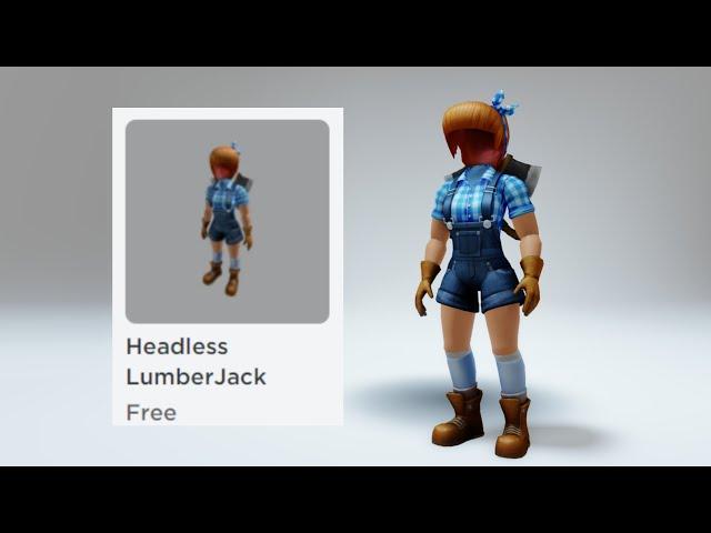 NEW FREE HEADLESS BUNDLE ON ROBLOX 