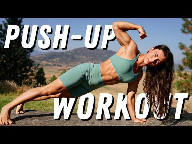 Build Muscle with Push-Ups | 100 Push-Up Workout Routine