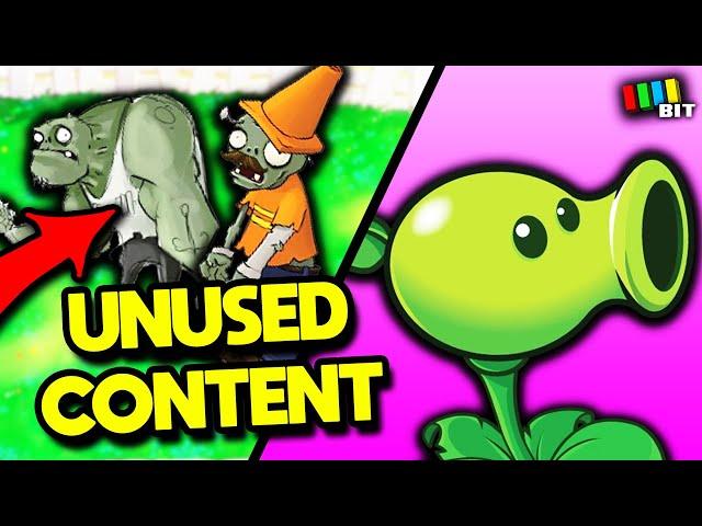 Plants vs. Zombies BETA Content & Unused Mini-Games | LOST BITS [TetraBitGaming]