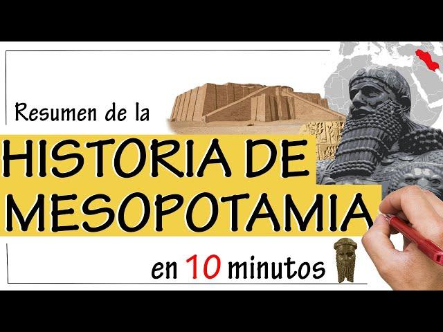 Historia de MESOPOTAMIA | SUMERIA, ACADIOS, BABILONIA - Resumen