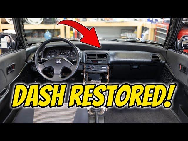 1988 CRX Si Restore Part 44 - European Interior