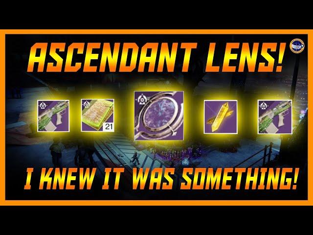 Destiny 2 - THE ASCENDANT LENS IS SOMETHING!! Festival of The Lost 2021