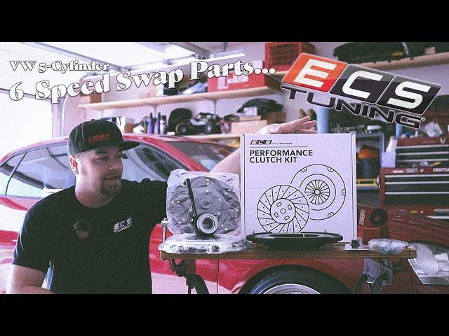 6 Speed Swapping a VW 5-Cylinder | ECS Tuning Delivers some Goodies for the 02Q Swap