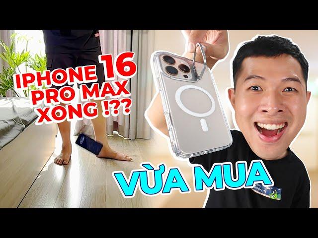 VIỆC ĐẦU TIÊN MÌNH LÀM SAU KHI MUA iPHONE 16 PRO MAX !!!