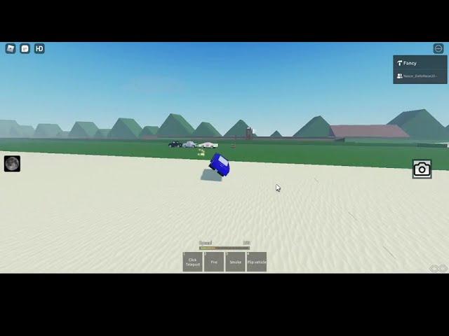 Pixar Cars Doc Hudson's Crash From In Roblox!