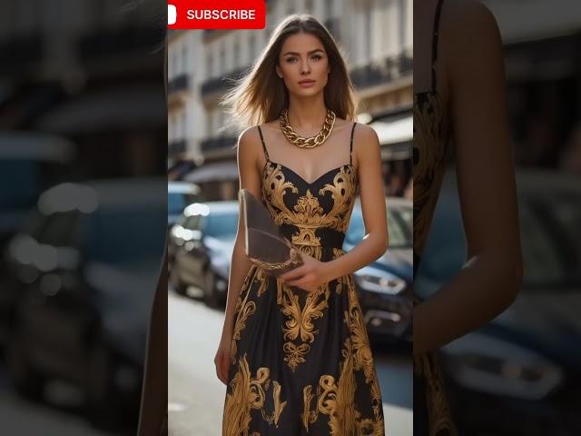 Walk Like a Queen  | 3 French Girls in Empire Waist Dresses  Paris Vibes for You!