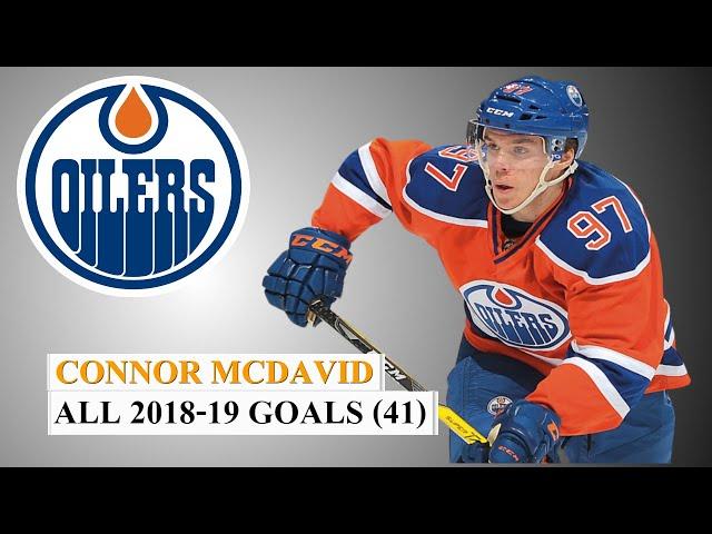 Connor McDavid (#97) All 41 Goals of the 2018-19 NHL Season