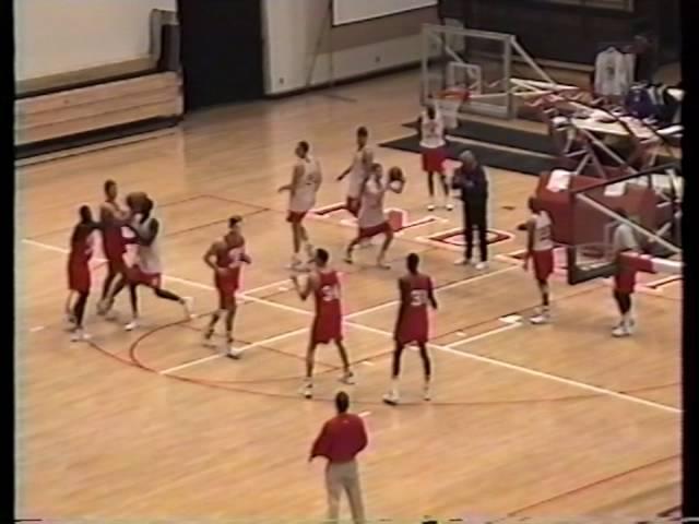 Bob Knight (Indiana) IU Practice #1 October 1995