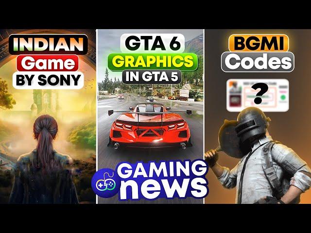 GTA 6 Graphics In GTA 5, Indian Game By Sony, RTX 5080 Super, Cyberpunk Sequel | Gaming News 40