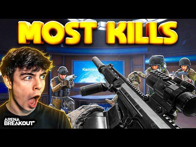 I BROKE THE KILL RECORD ON TV STATION in Arena Breakout...