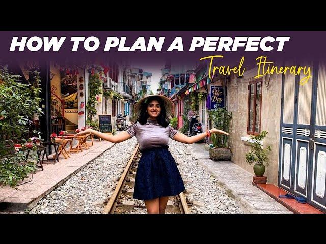 How To Make An Itinerary Step By Step Guide | Swanderlust