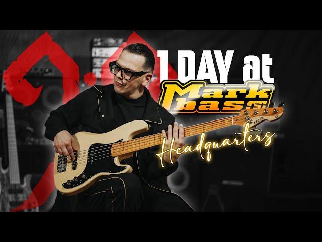 One day at Markbass Headquarters - Cristian Capasso