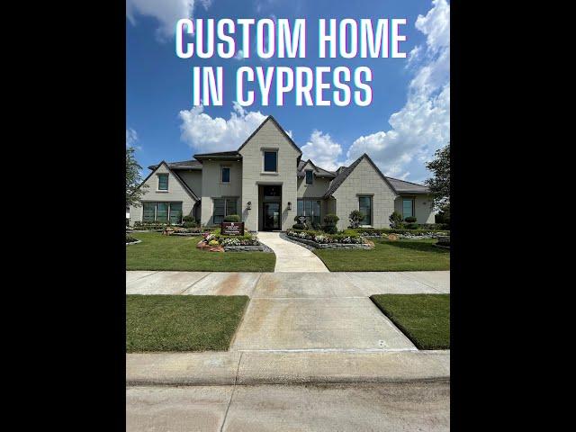 CUSTOM HOME IN BRIDGELAND! #CustomHome in #Houston! #Shorts #milliondollarlisting #NewConstruction