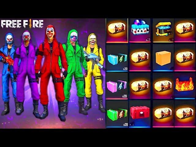 Rare Bundle Box Opening - Garena Free Fire  || RKG ARMY