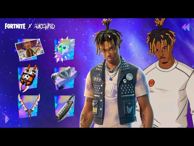 FREE Juice WRLD Skin & 6 Rewards + Fortnite Shop Skin RELEASE DATE!!! 