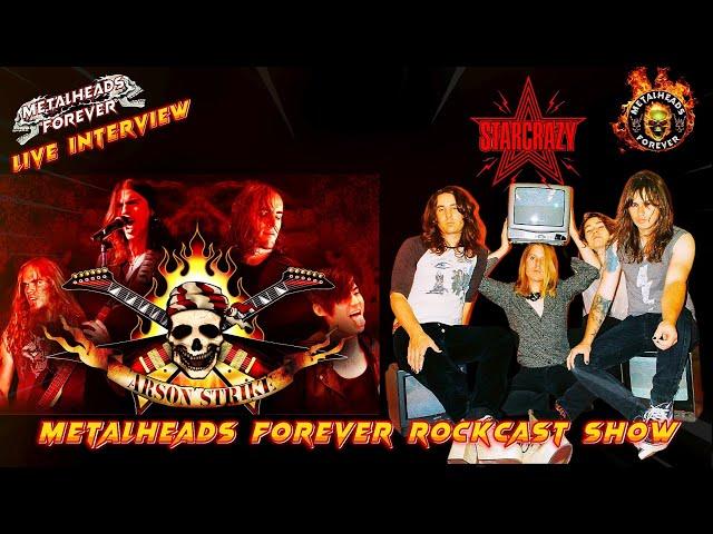 ARSON-STRIKE | STARCRAZY #844 – 13.11.2024 | METALHEADS FOREVER - ROCKCAST SHOW