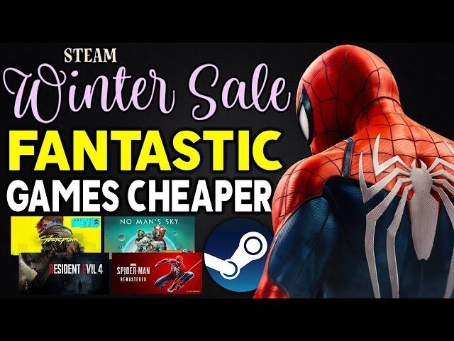 STEAM WINTER SALE 2024 - 10 Fantastic Games CHEAPER!