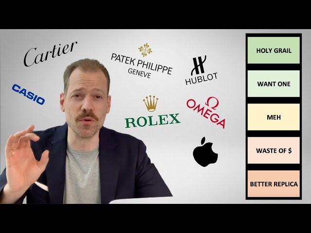 Watch Expert Ranks Watch Brands