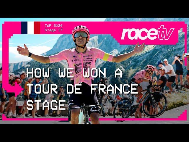 WE WON A TOUR DE FRANCE STAGE - Stage 17 | RaceTV | Richard Carapaz | Tour de France 2024