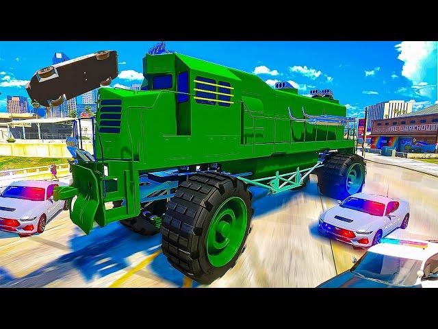 I Custom Built 100 Vehicles & The Cops HATED Them in GTA 5 RP