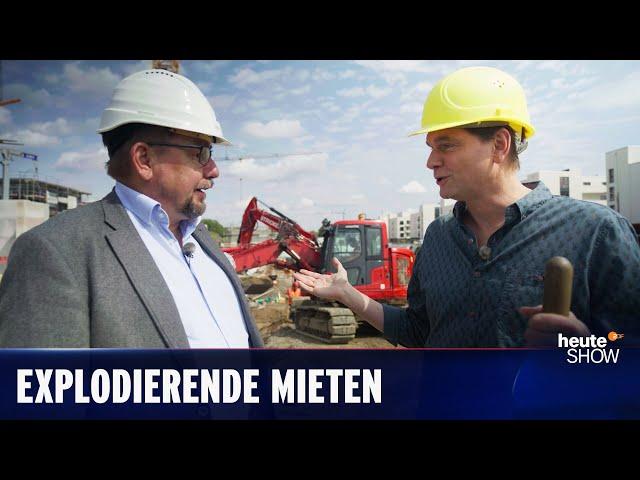 Beim Bauen und Wohnen macht Deutschland ALLES falsch | heute-show Spezial