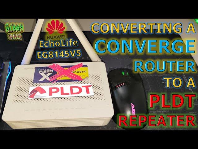 Converge Router as a PLDT WiFi Repeater (Huawei EchoLife EG8145V5)