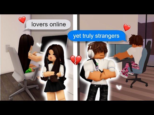 lovers online yet truly strangers | {BERRY AVE MINI MOVIE} | AI voiceover }