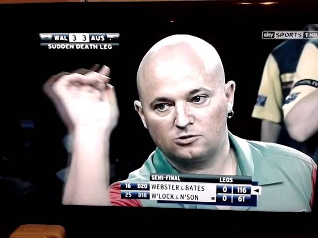 Barrie Bates 116 shot to beat Australia 2010