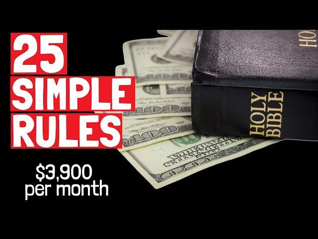 25 BEST Money Lessons From The Bible THAT WORK!