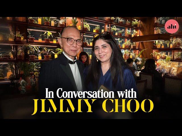 Jimmy Choo gives valuable advice for young fashion students I Skills & Social Empowerment