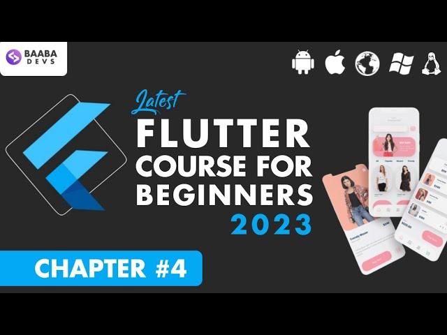 MaterialApp Scaffold & AppBar | Flutter Bootcamp 2023 | Flutter 3.7 Full Course For Beginners Hindi