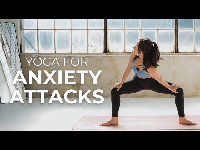 Yoga for Anxiety Attacks | Reduce Anxiety in 20 Minutes