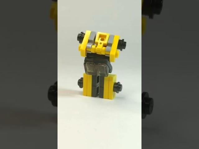 Bumblebee transform! stop motion!-lego transformers #shorts