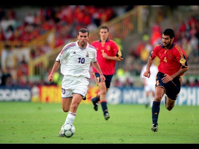 Zidane vs Spain (Euro 2000 Quarter-Finals) FHD / French Commentary