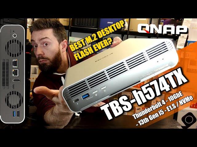 QNAP TBS-h574TX NAS Review - Game Changing SSD NAS?