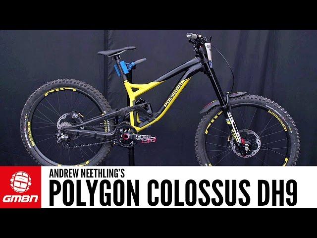 Andrew Neethling's Polygon Colossus DH 9 Pro Bike + Neethling Interview