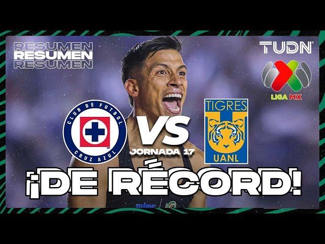 Resumen y goles | Cruz Azul vs Tigres | Liga Mx -AP2024 - J17 | TUDN