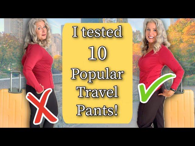 Transform YOUR Travel Wardrobe with the BEST Travel Pants!