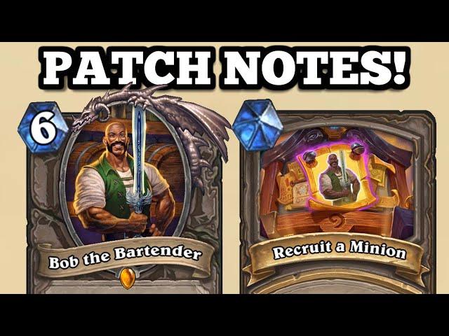 SURPRISE NEW CARD! Bob the Bartender in STANDARD for the FIRST TIME! He’s kind of broken…