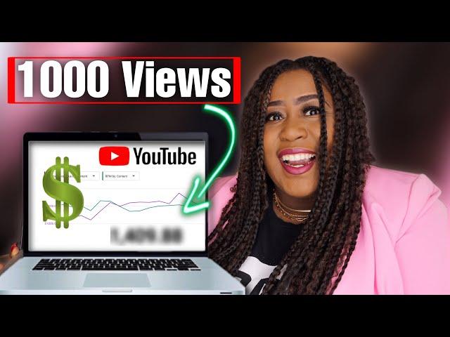 You Won't Believe How Much YouTube Pays You For 1000 Views in 2024