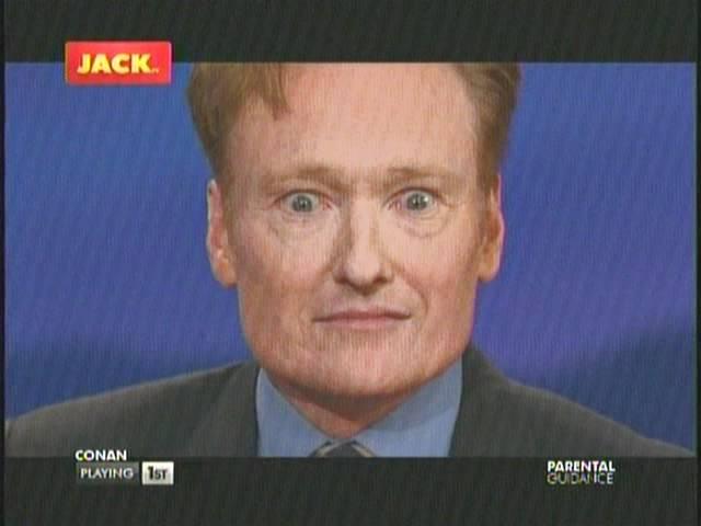 Conan O'Brien Smizing