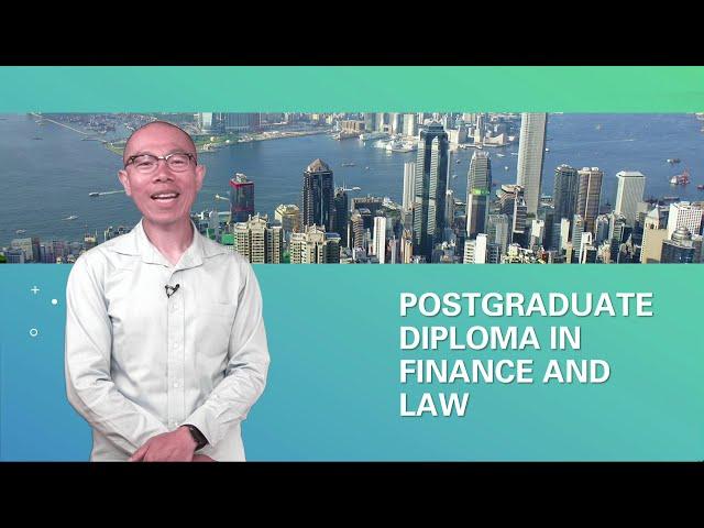 Postgraduate Diploma in Finance and Law