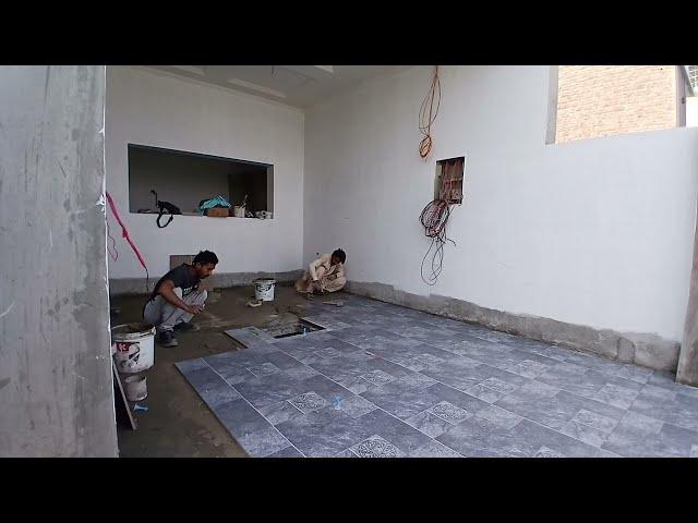 Best car porch tile ideas AMIR ALI TILE MASTED || f 103  18 x 12 porch dark blue