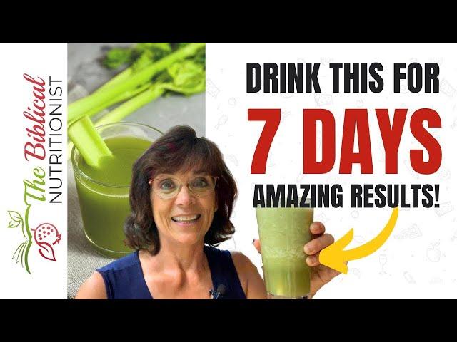 What Happens When You Drink Celery Juice For 7 Days | Celery Juice Benefits