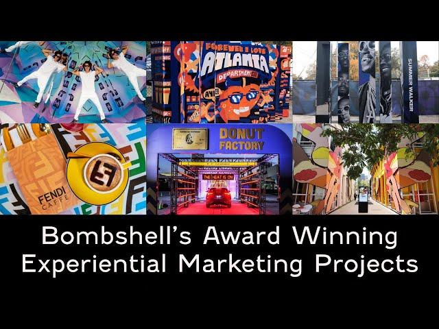 Bombshell’s 2022 Award Winning Experiential Marketing Projects